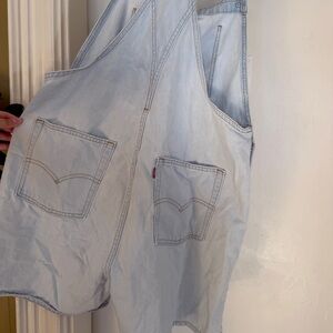 Levi's Denim Shortalls in Caught Napping Sz L